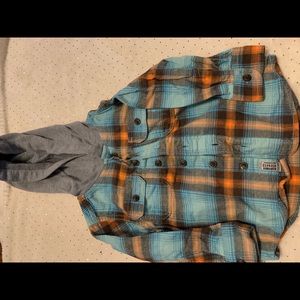 Plaid long sleeve Oshkosh shirt